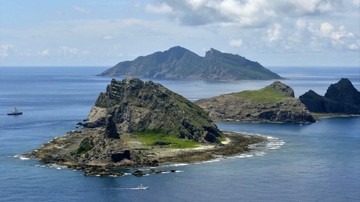 引發中國、日本與台灣領土爭議的釣魚台列嶼。 圖：翻攝央視網 