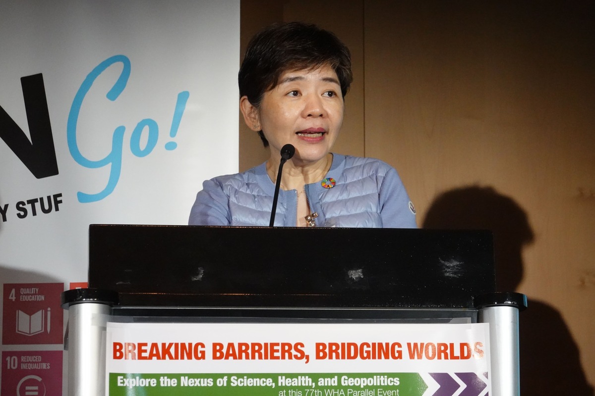 林世嘉表示，這次改革凸顯WHO試圖在財務危機與地緣政治壓力交織下，重塑其全球角色與內部治理模式。   圖：醫界聯盟提供（資料照）