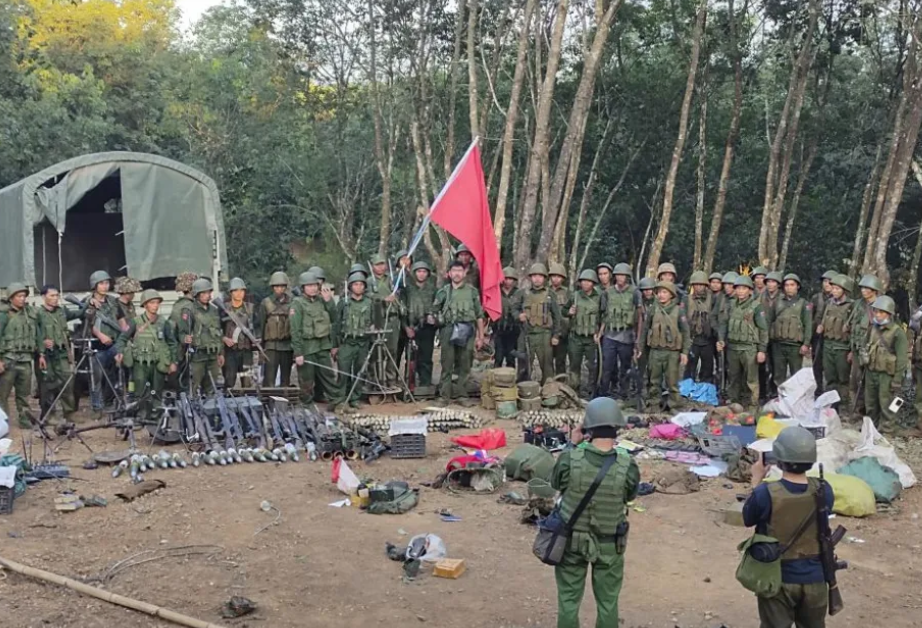 緬甸果敢同盟軍在緬北大敗緬軍。
