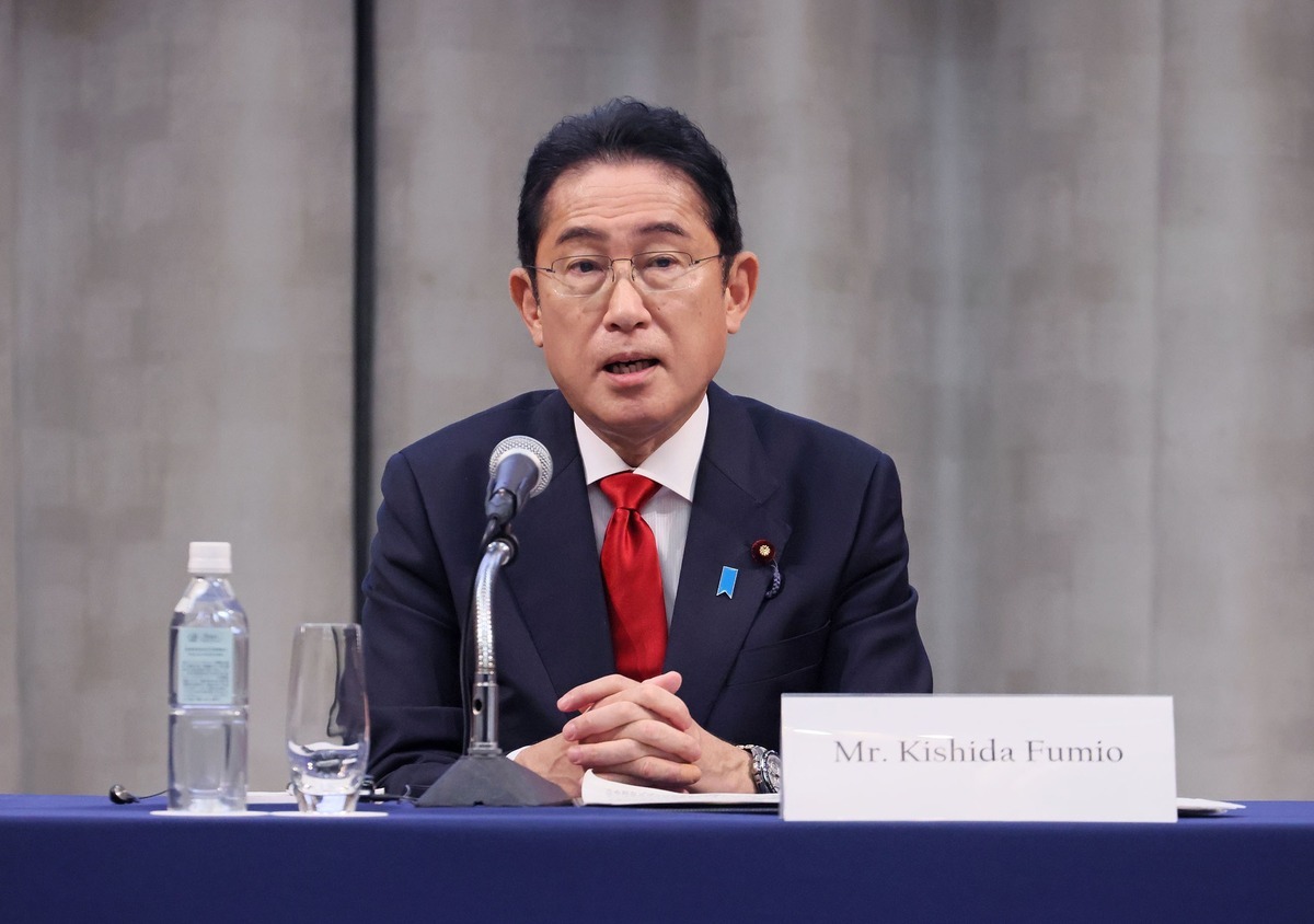  日本前首相岸田文雄。 圖：翻攝自岸田文雄臉書 