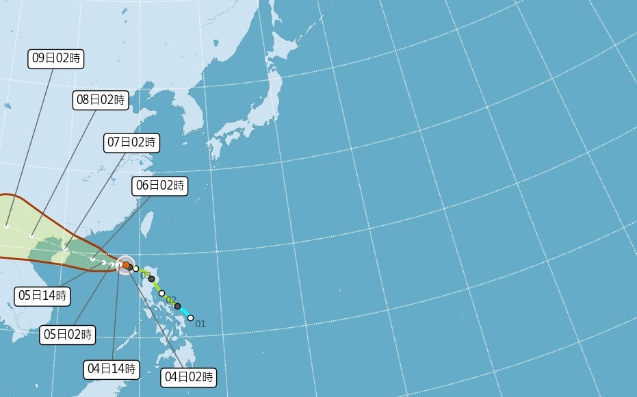 東半部短暫雨西部炎熱、北部飆37度高溫! 摩羯增強還有颱風醞釀中