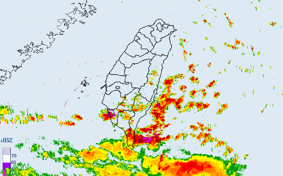 快訊》摩羯外圍環流影響！3縣市大雨特報 氣象署：1縣市防大雷雨