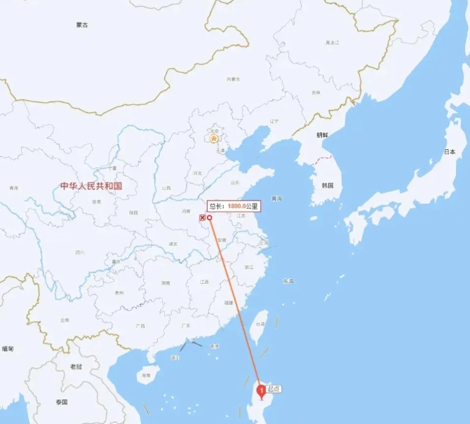  美軍戰斧巡航導彈若部署在呂宋島，射程最少可達中國河南省。 圖 : 翻攝自軍武次位面 