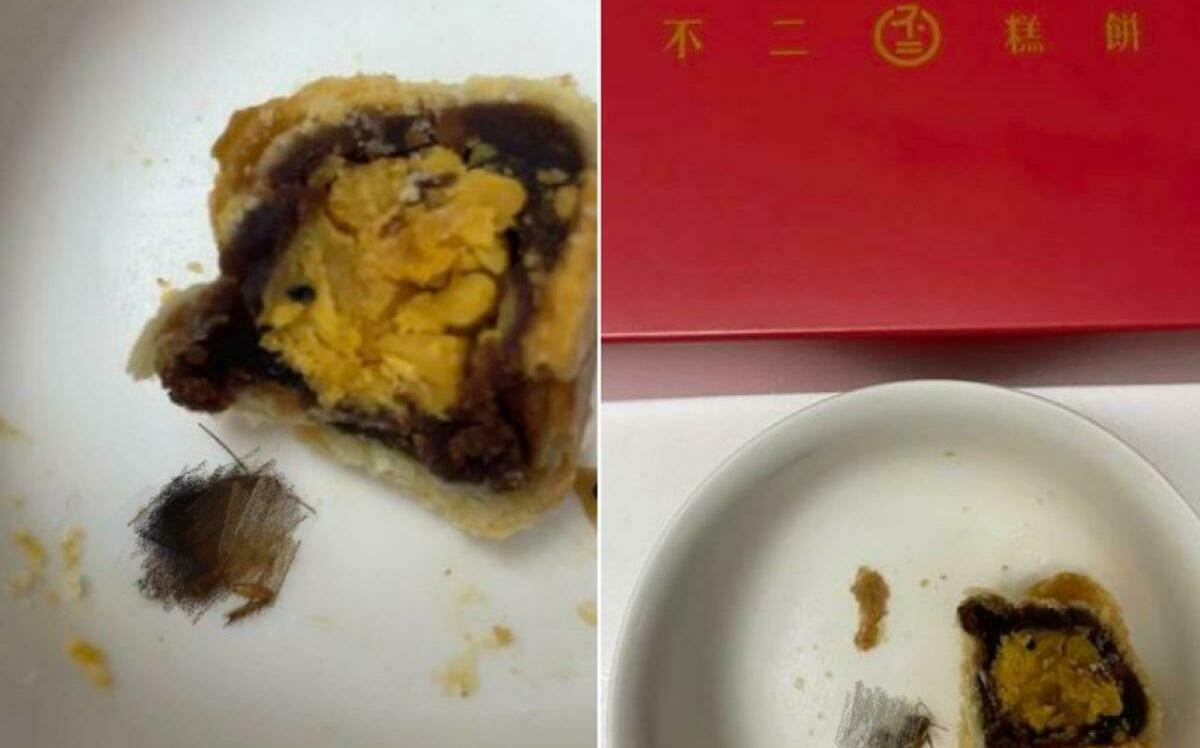 不二糕餅蛋黃酥有蟑螂是假的？業者喊告　爆料網友急發9點聲明