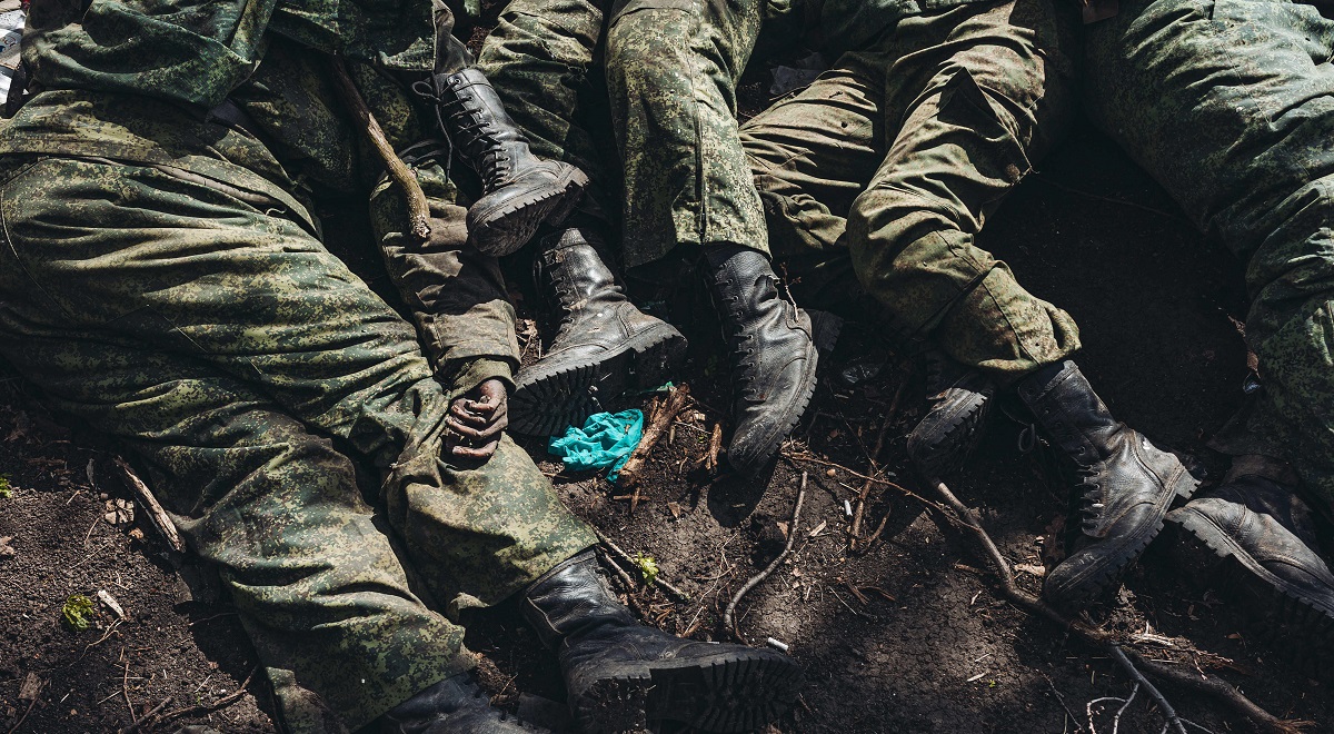  俄軍在戰場上死傷慘重。 圖:翻攝自X帳號@ChrisO_wiki 