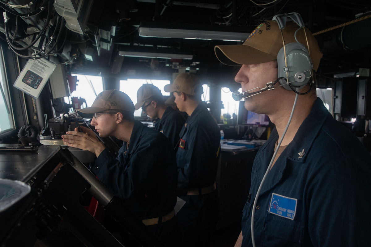  美軍第七艦隊勃克級飛彈驅逐艦希金斯號（Higgins，DDG 76）。 圖：7th Fleet X 