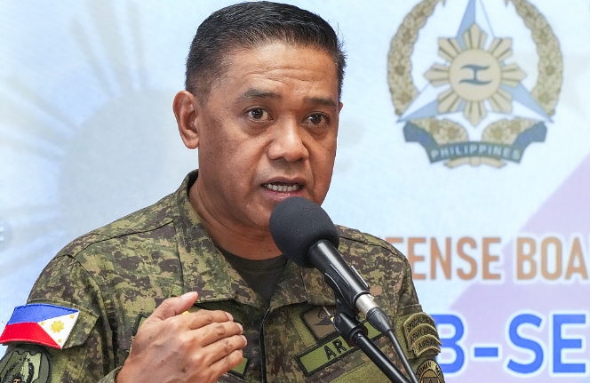  菲陸軍司令小羅密歐·布勞納。 圖 : 翻攝自視覺中國 