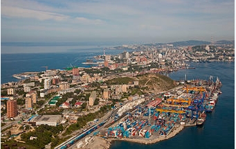  符拉迪沃斯托克 (海參崴) 是重要的港口城市，本來是中國領土。 圖 : 翻攝自維基百科 