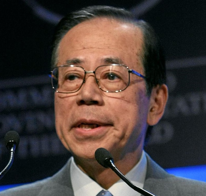 日本前首相福田康夫今（2）日重炮抨擊安倍政府讓國家走向滅亡。   圖：翻攝維基百科