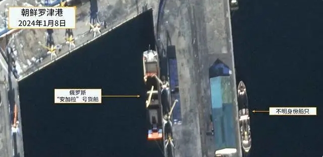  俄國與北韓利用火車與貨輪互運軍火與石油等戰爭物資。 圖 : 翻攝自科羅料夫 