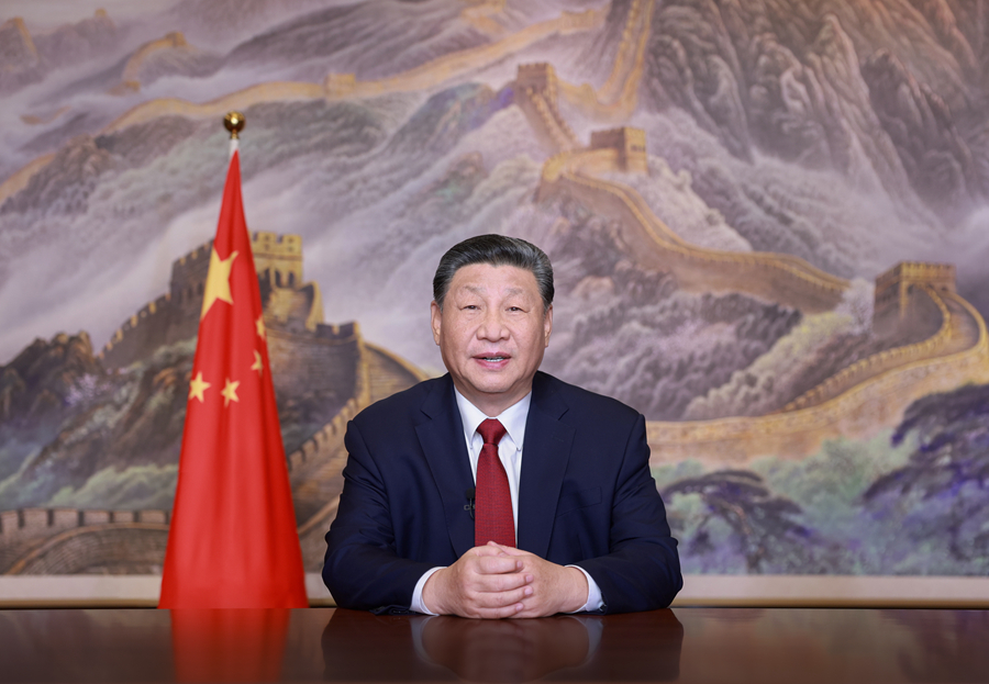 報告提到，從中國國家主席習近平角度觀察，台灣與中國的政治與社會距離持續擴大；由賴清德領導的政府雖主張維持現狀，但對北京仍保持高度戒心。 圖：取自新華社（資料照） 