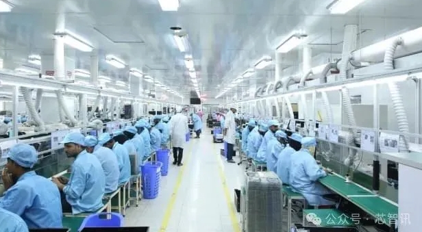 ▲富士康位於印度廠泰米爾納德邦的 iPhone 工廠。 圖 : 翻攝自芯智訊 