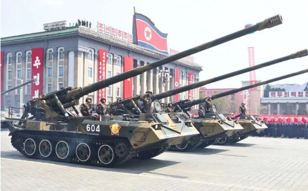  除了士兵外，北韓也向俄羅斯提供谷山自走砲。 圖：翻攝自 軍武次位面 