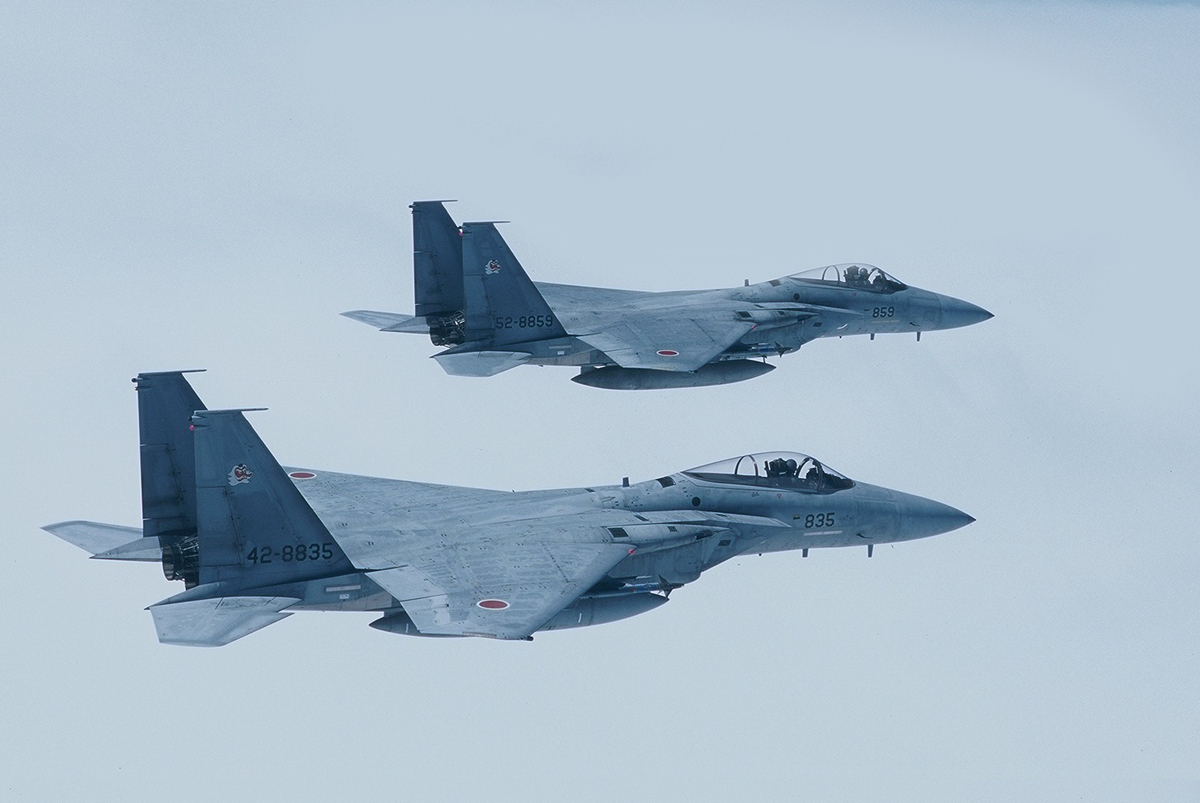  此前美國已經批准向日本出售 50 枚 JASSM-ER 導彈，這些都是日本航空自衛隊升級現役 F-15J 戰鬥機的核心舉措之一。 圖：翻攝自防衛省統合幕僚監部 X 帳號 