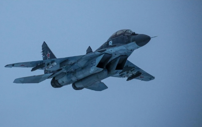 俄軍米格-29KUBR 戰鬥機。 圖 : 翻攝自零度Military 俄軍米格-29KUBR 戰鬥機。 圖 : 翻攝自零度Military