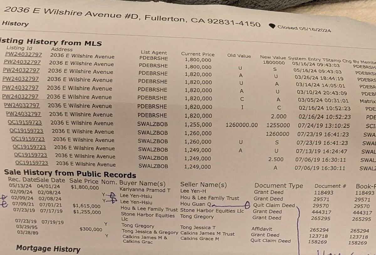 王義川揭示李彥秀美國房產資料。   圖：取自王義川Thread