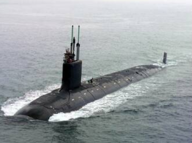  美國特拉華號 ( SSN-791 )維吉尼亞級核攻擊潛艇。 圖 : 翻攝自X / Rainbow7852 