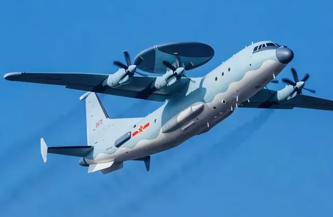  解放軍空警預警機。 圖 : 翻攝自空天力量 