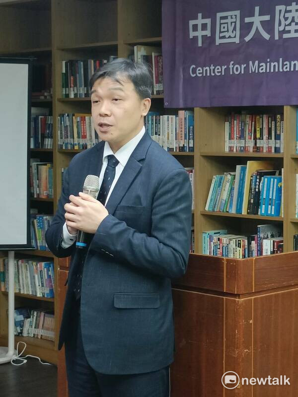 陸委會副主委沈有忠是成立「中國大陸暨區域發展研究中心」的重要推手。   圖：唐復年/攝