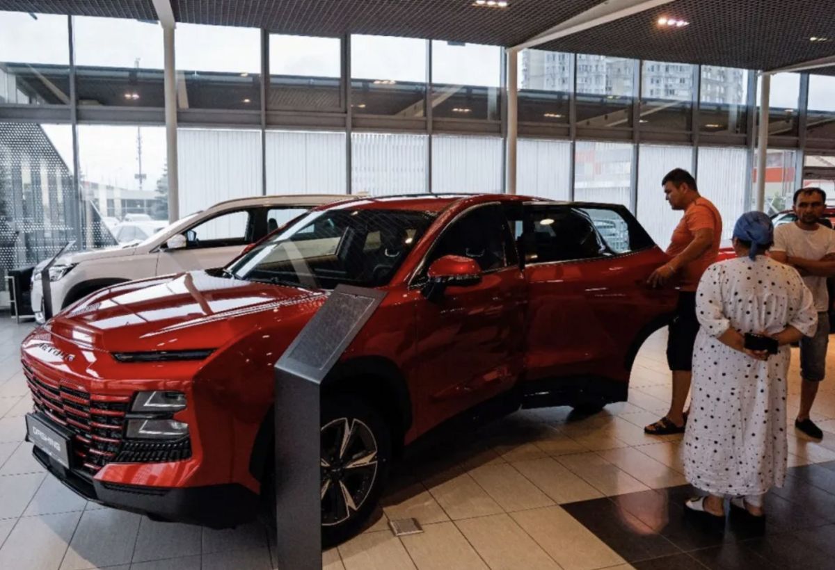 中國汽車佔領俄羅斯市場。