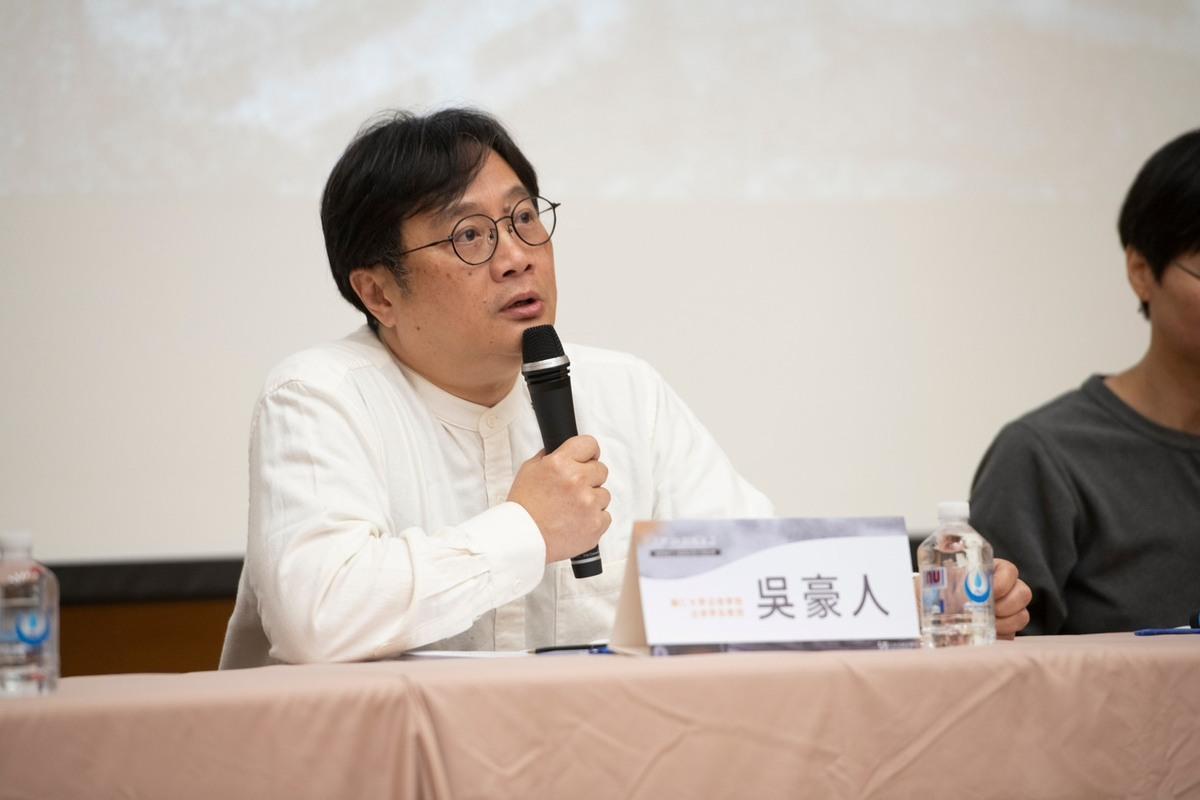 輔大法律系教授吳豪人。   圖：辜寬敏基金會提供（資料照片）