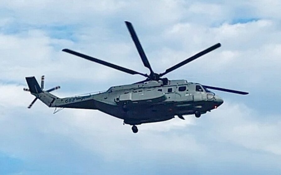 中國海軍最新艦載旋翼機直-8D首次清晰影像曝光| 國際| Newtalk新聞