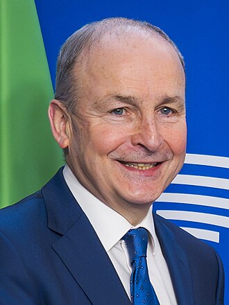 愛爾蘭總理馬丁認為,麥格雷戈的言論沒有反映聖派翠克節的精神。圖為馬丁。 愛爾蘭總理馬丁認為,麥格雷戈的言論沒有反映聖派翠克節的精神。圖為馬丁。
