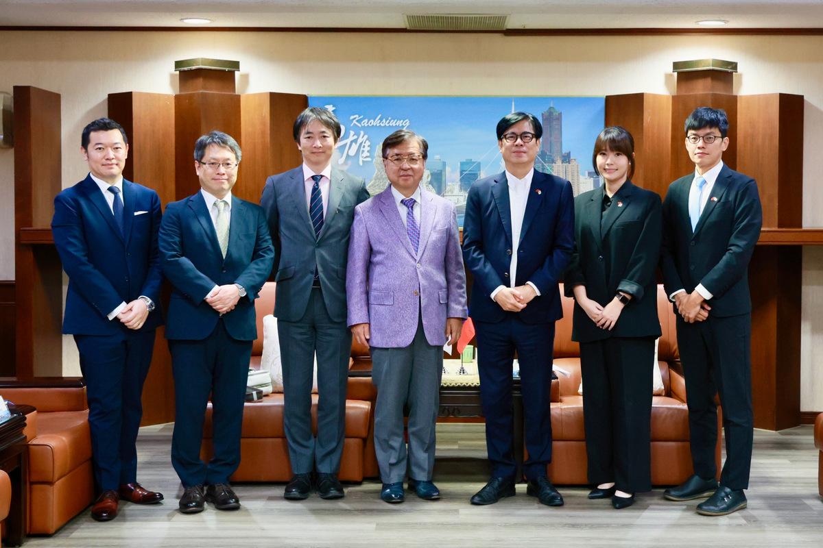 「笹川和平財團」訪團拜會高市府。   圖：高雄市行國處/提供