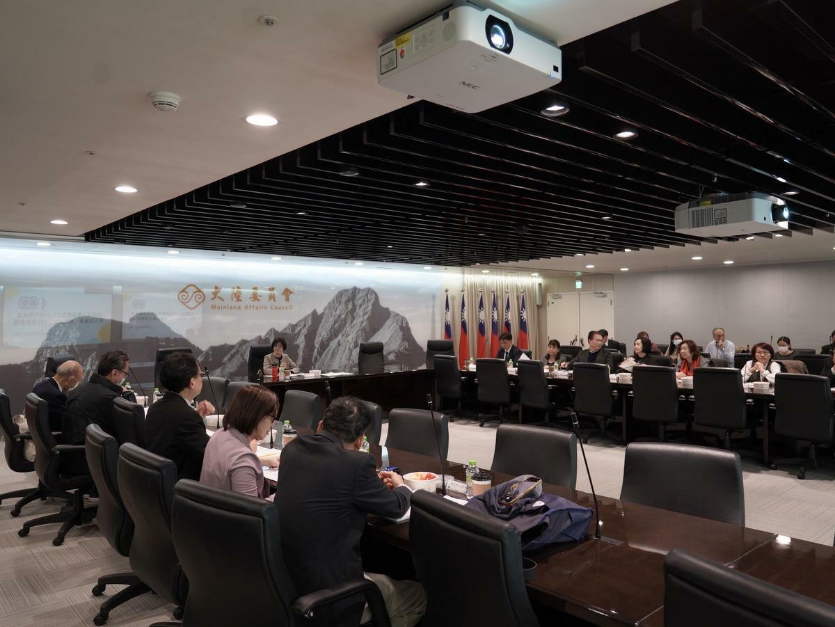 台港經濟文化合作策進會(下稱策進會)今(28)日召開第五屆董事、監察人第九次聯席會議。   圖：台港經濟文化合作策進會提供