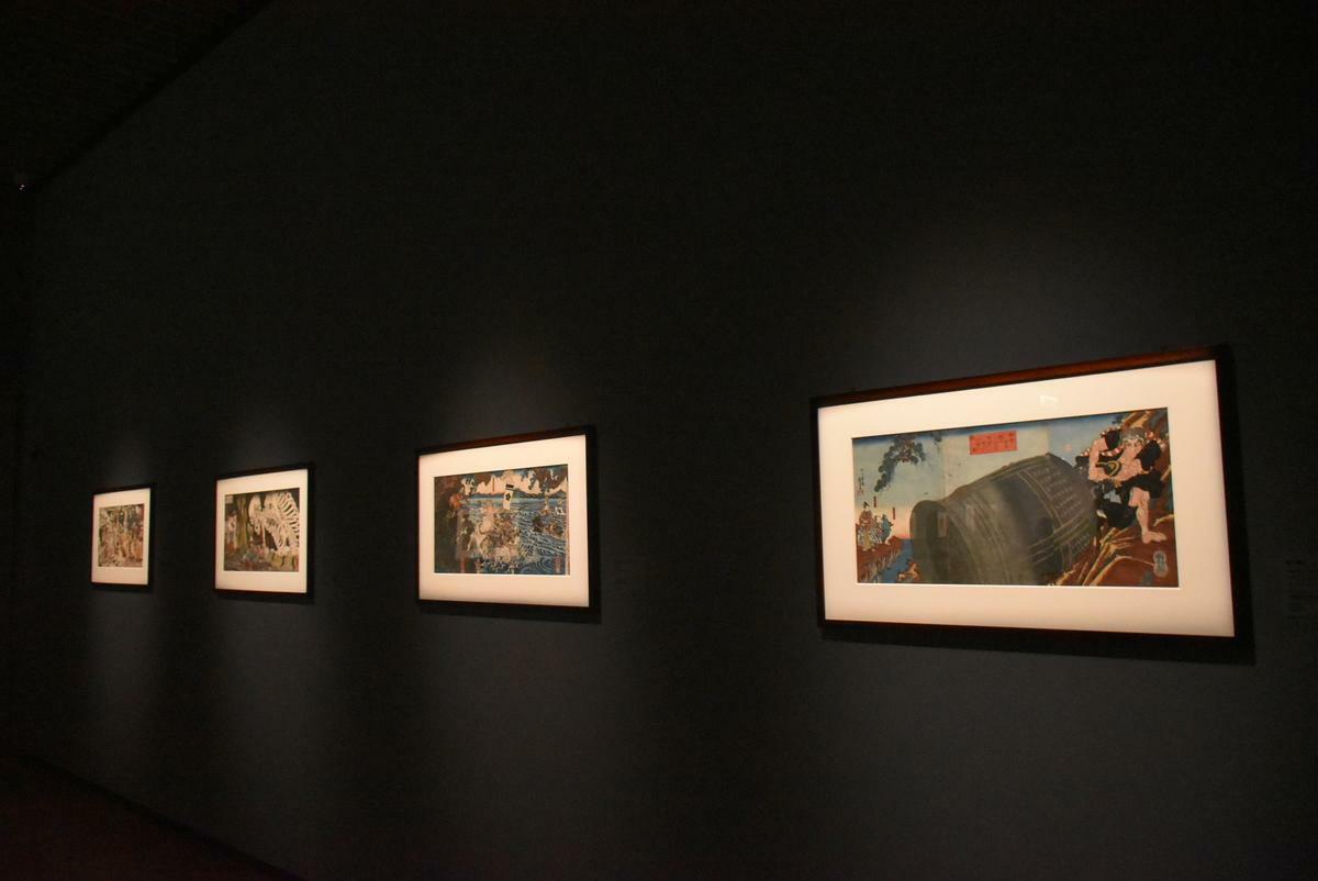 東京富士美術館浮世繪藏品闊別10年再次來台展出。   圖：孫家銘攝