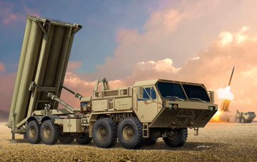 美軍在伊朗周邊國家部署「薩德」防空飛彈（THAAD）系統。 圖：翻攝自 @Israelwaronhama X 帳號 
