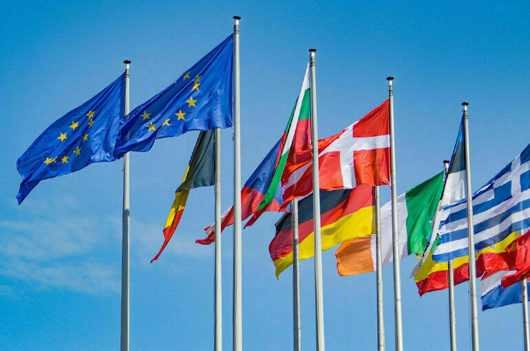 ▲因川普關稅政策的不確定性，重擊歐元區經濟復甦信心，歐洲央行（ECB）4/17日宣布再降息。 圖：翻攝自 X 