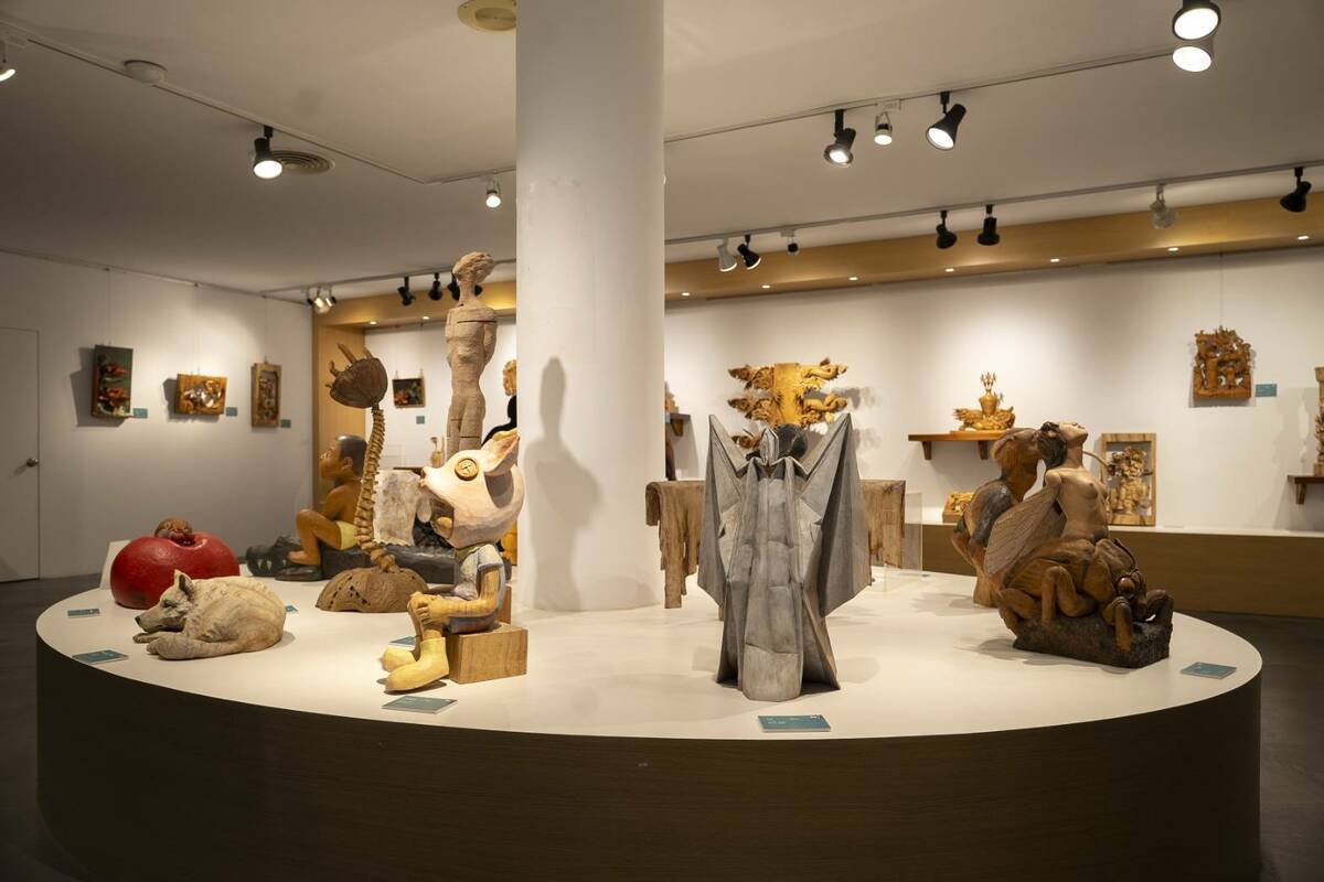 特展內容相當豐富。   圖：三義木雕博物館/提供