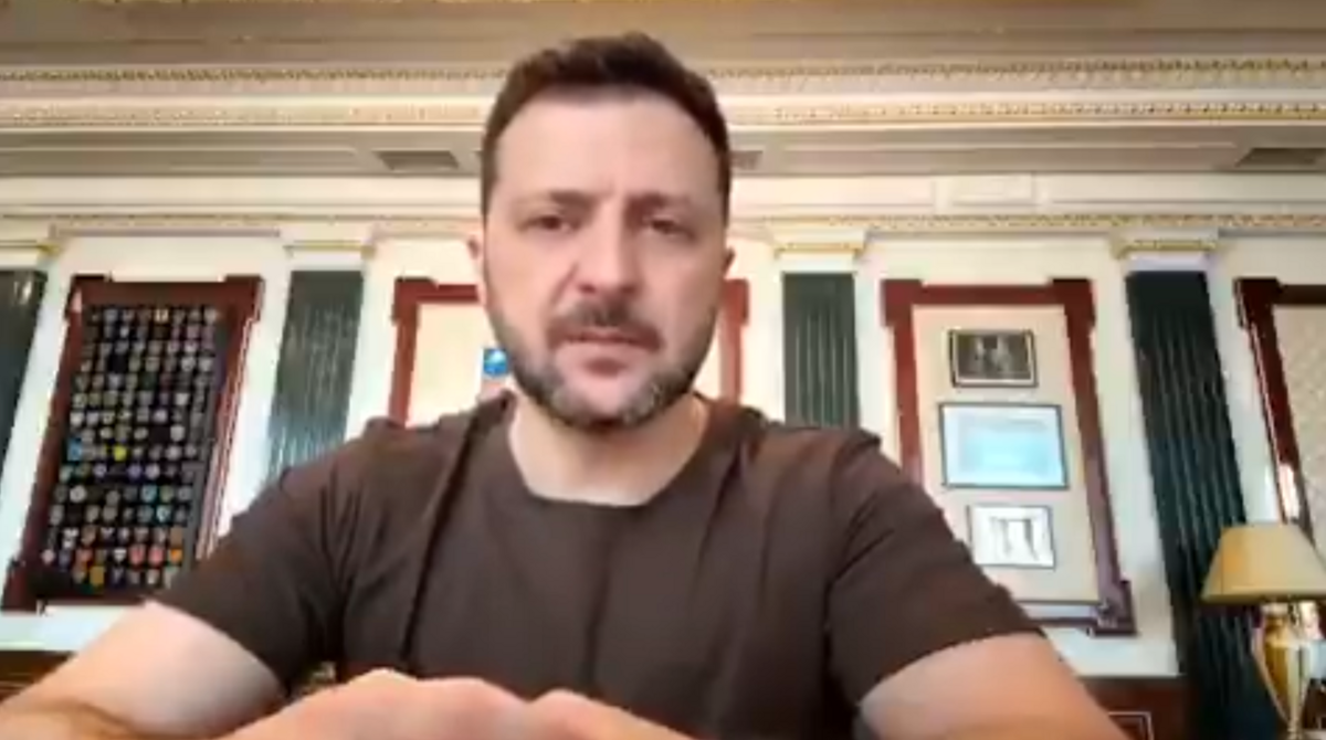 澤連斯基痛斥俄羅斯奪走大量普通人性命，強調此類行徑只有惡棍才會做。