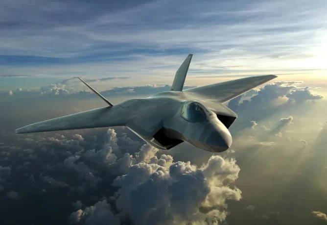 英國空軍發布第六代戰鬥機GCAP（英、日、義聯合發展）全新CG效果圖。 圖:翻攝自騰訊網