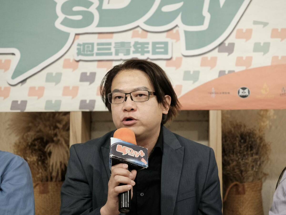 雙和罷團發言人Kevin。   圖：Y’s Day「週三青年日」提供