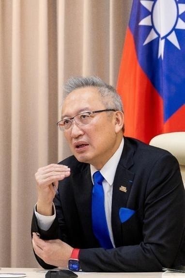 吳志中強調民主友盟國家應團結以對抗中國的野心   圖：外交部提供