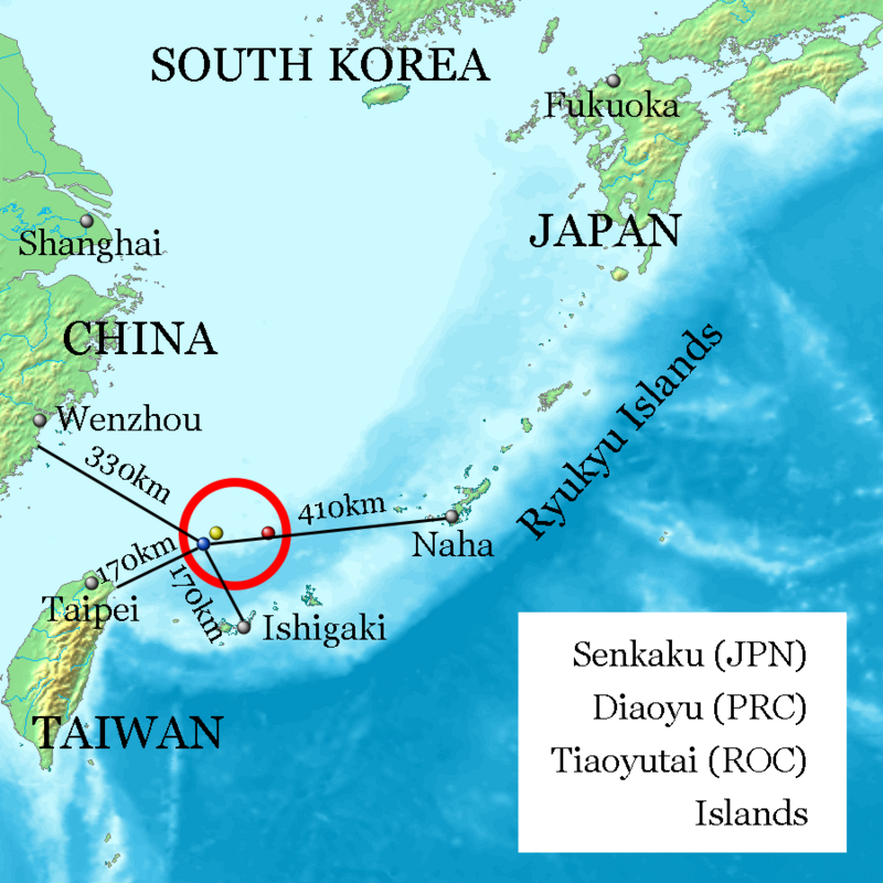 試探日本反應?中國船隻「FUCK JAPAN」出現在釣魚台附近