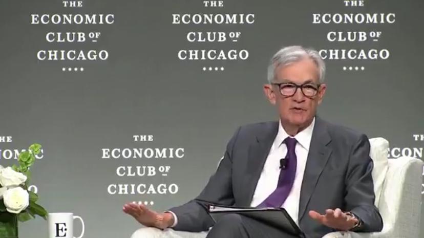  美國聯準會（Fed）主席鮑爾。 圖： 翻攝自 X 