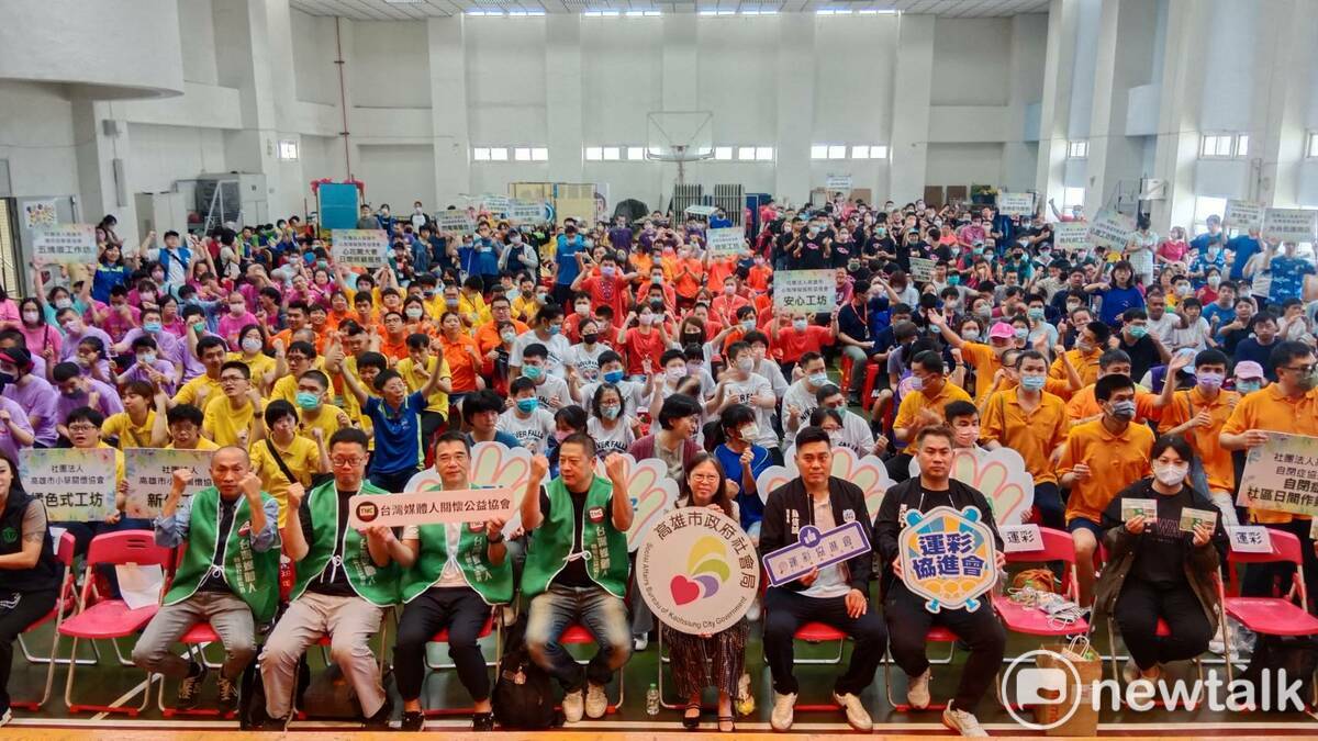 身心障礙者日間照顧服務嘉年華會連續第10年辦理。   圖：孫家銘/攝