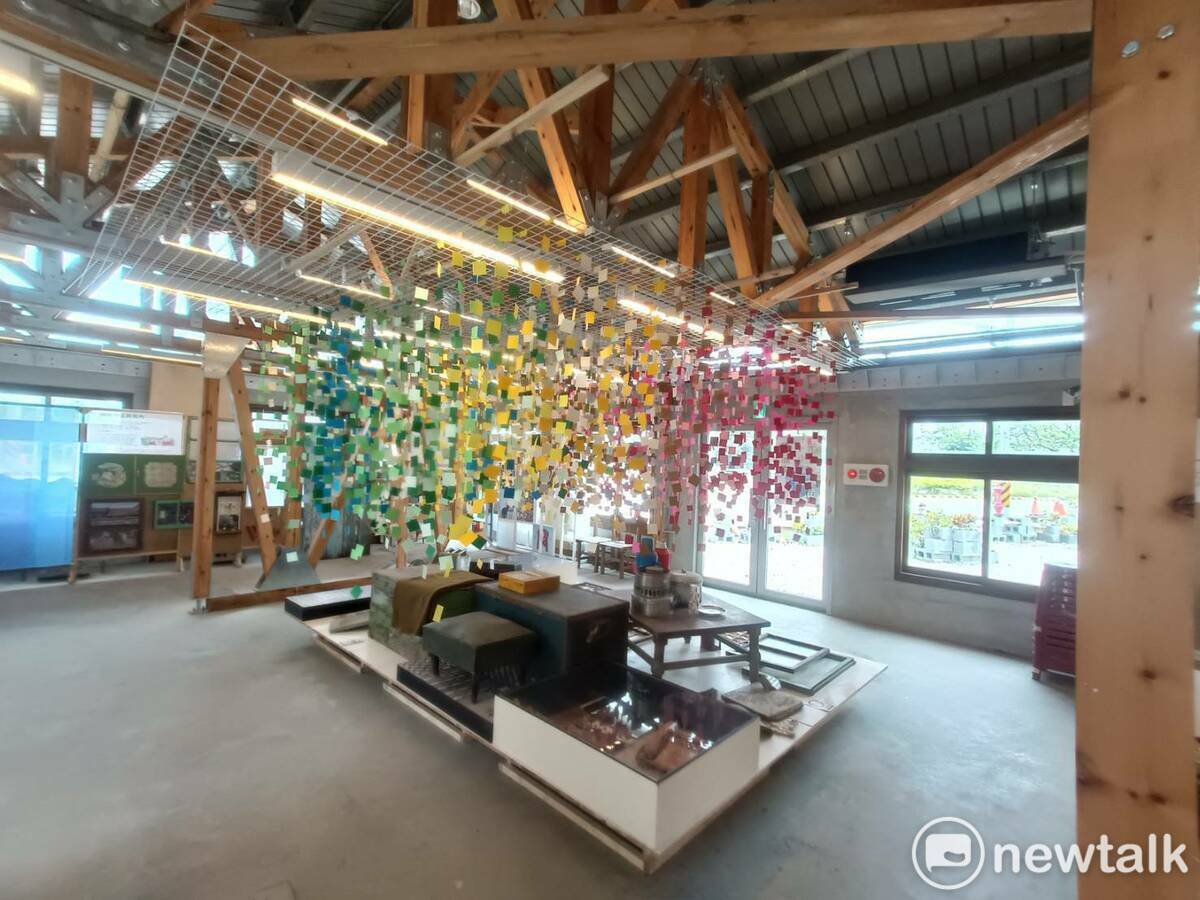 過去的診寮所成了藝文展場。   圖：唐復年/攝