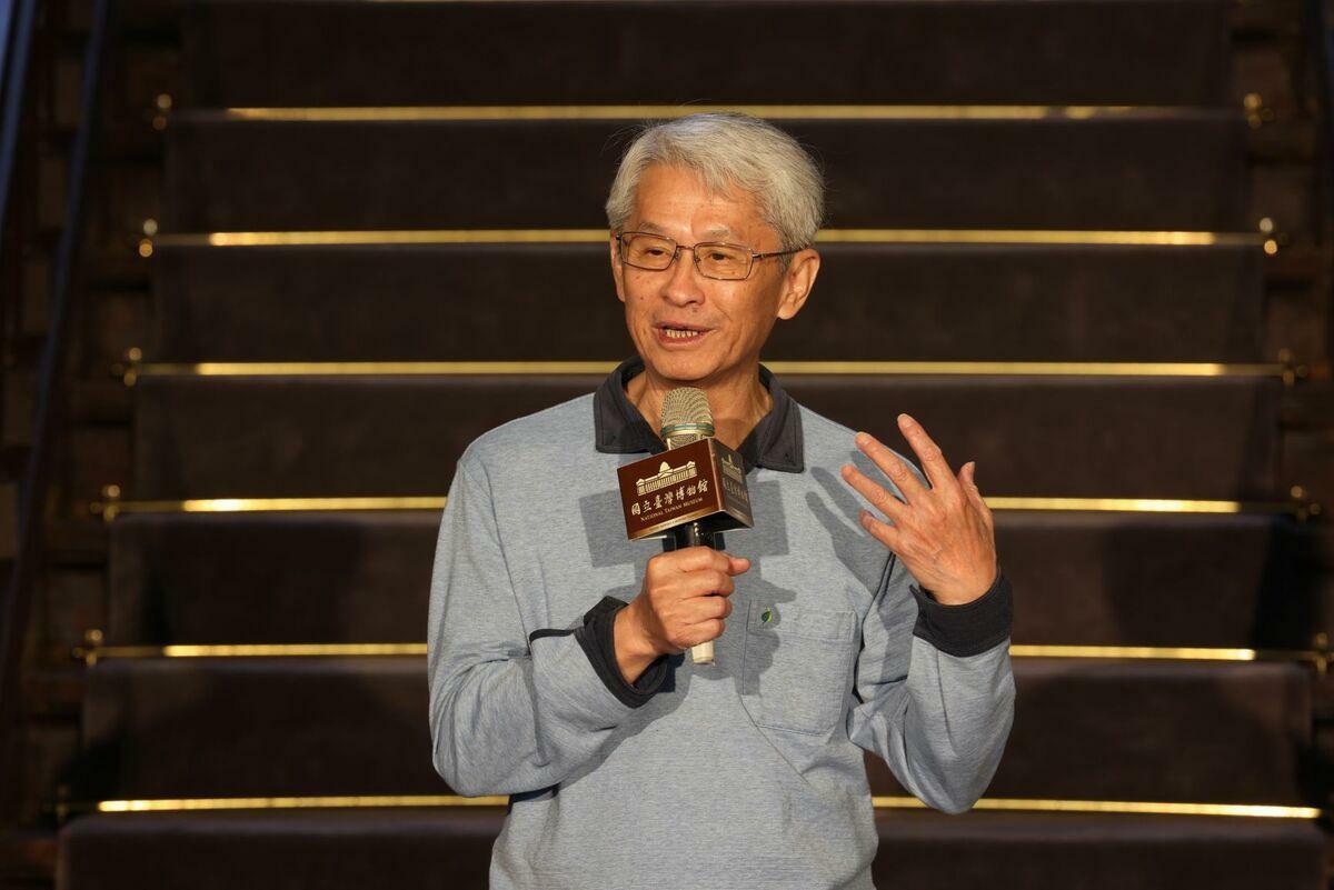 陳澄波文化基金會董事長陳立栢致詞。   圖：文化部提供