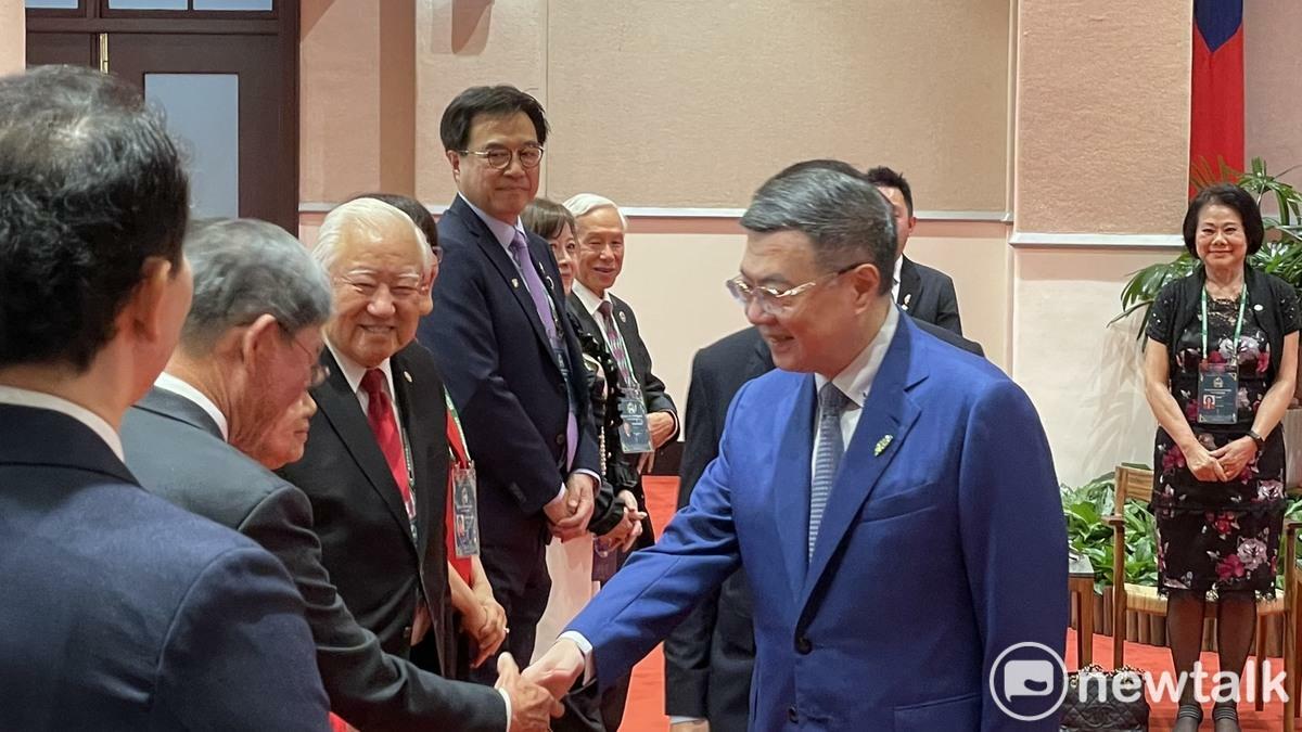 卓榮泰接見「第37屆北美臺商回國訪問暨投資考察團」   圖：記者高逸帆攝