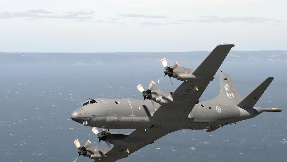  CP-140反潛巡邏機。 圖：翻攝自 騰訊新聞 