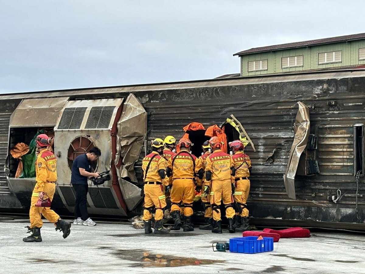 花蓮縣府辦理城鎮韌性演習。   圖：國安會提供