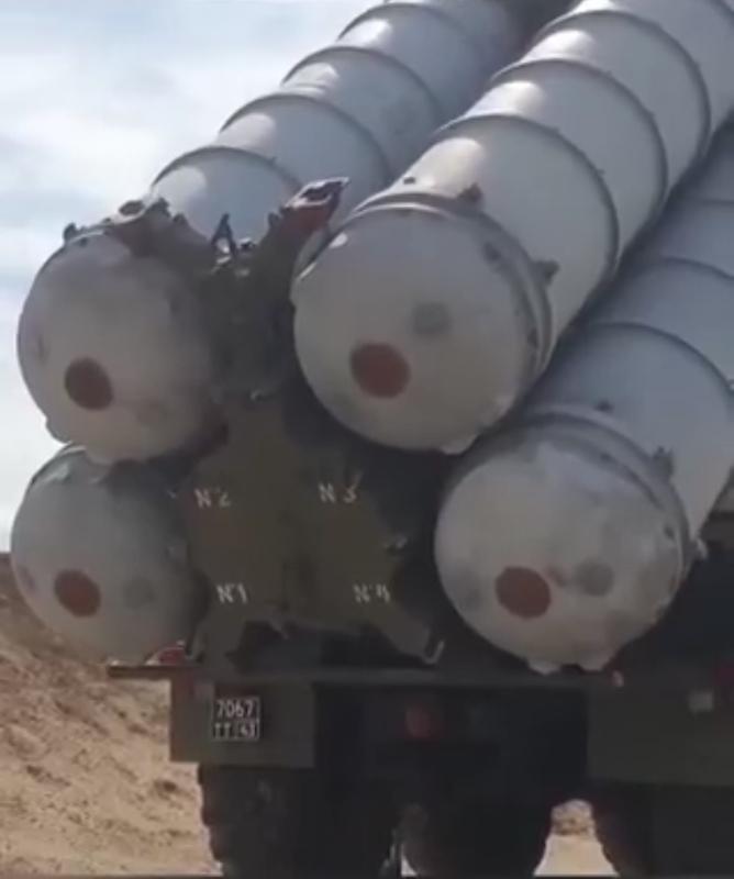  S-400 飛彈雷達系統。 圖：翻攝自 X 