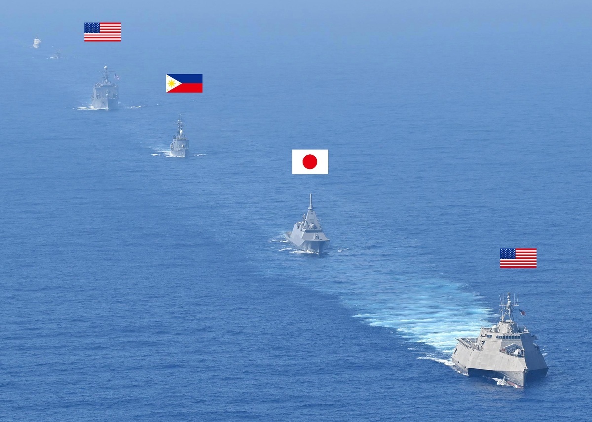  日本自衛隊首次實質派遣裝備參加由美國與菲律賓主辦的「肩併肩 25」（Balikatan 25）多國聯合軍事演習。 圖：翻攝「X」@jointstaffpa 