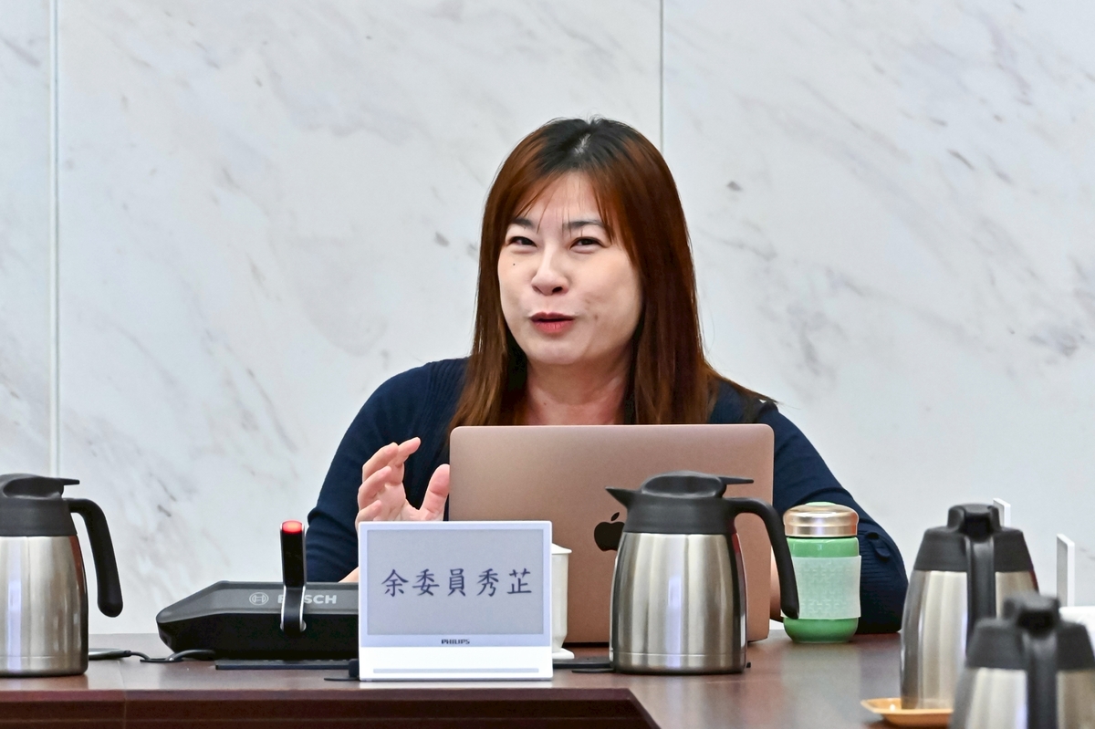 台灣障礙女性平權連線理事、中華點亮生命教育協會理事、行政院性平會委員余秀芷。   圖：行政院提供