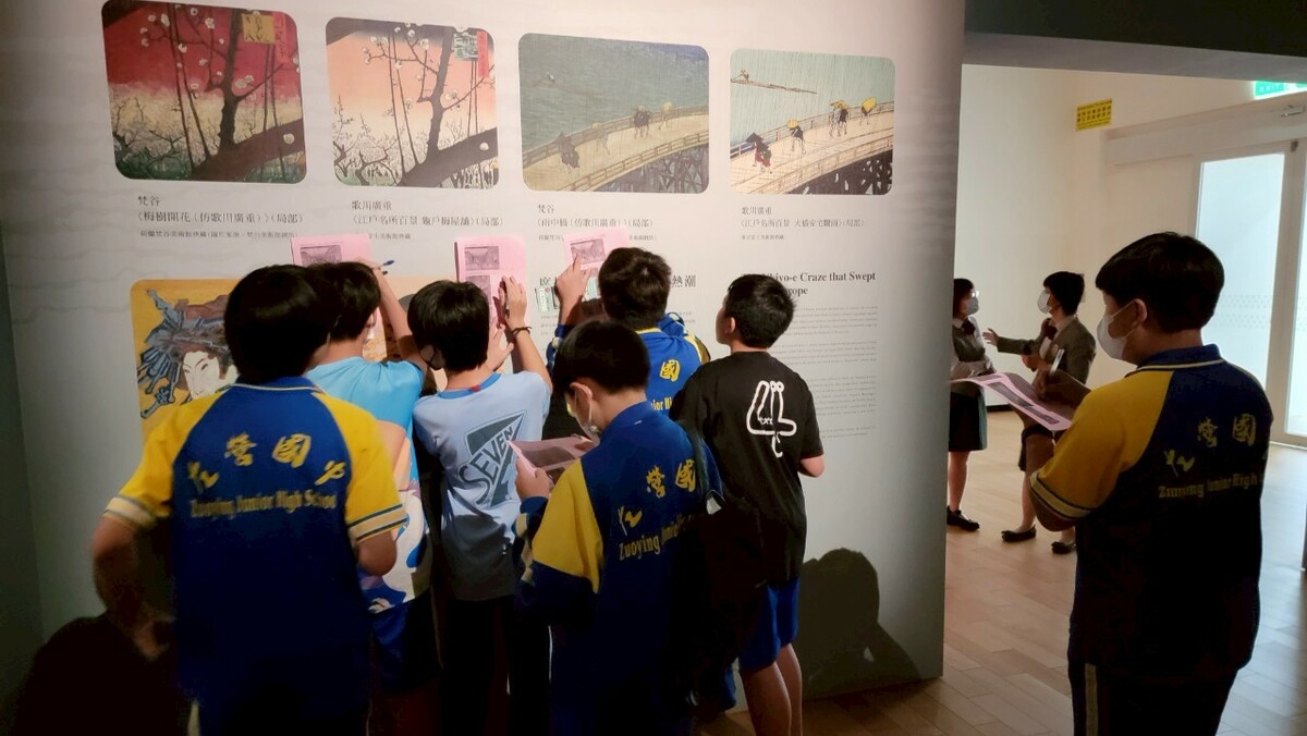 創價美術館儼然成為學校教育的藝術殿堂。 圖:創價美術館/提供