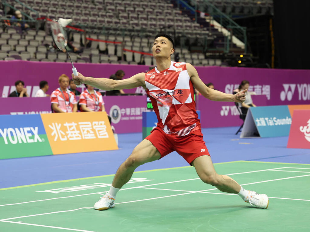 BWF台北羽球公開賽 周天成首戰辛苦過關晉16強